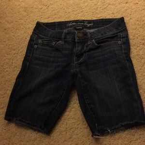 American Eagle Stretch Denim Shorts